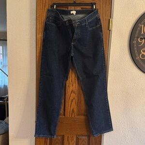 Sun + Stone Men's Deep Indigo Straight Jeans